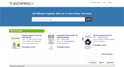 Desktop Screenshot of buchpreis24.de